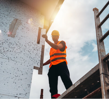Metal roof upgrade on a modern farmhouse